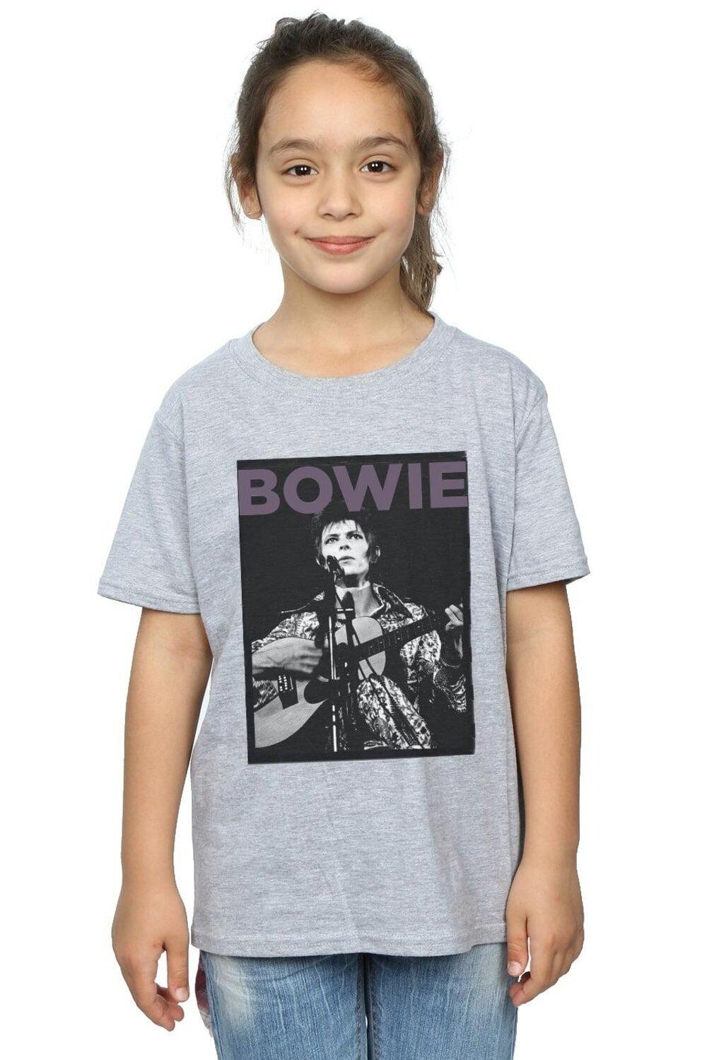 Хлопковая футболка с плакатом «Рок» David Bowie, серый
Хлопковая футболка с плакатом «Рок» David Bowie, серый