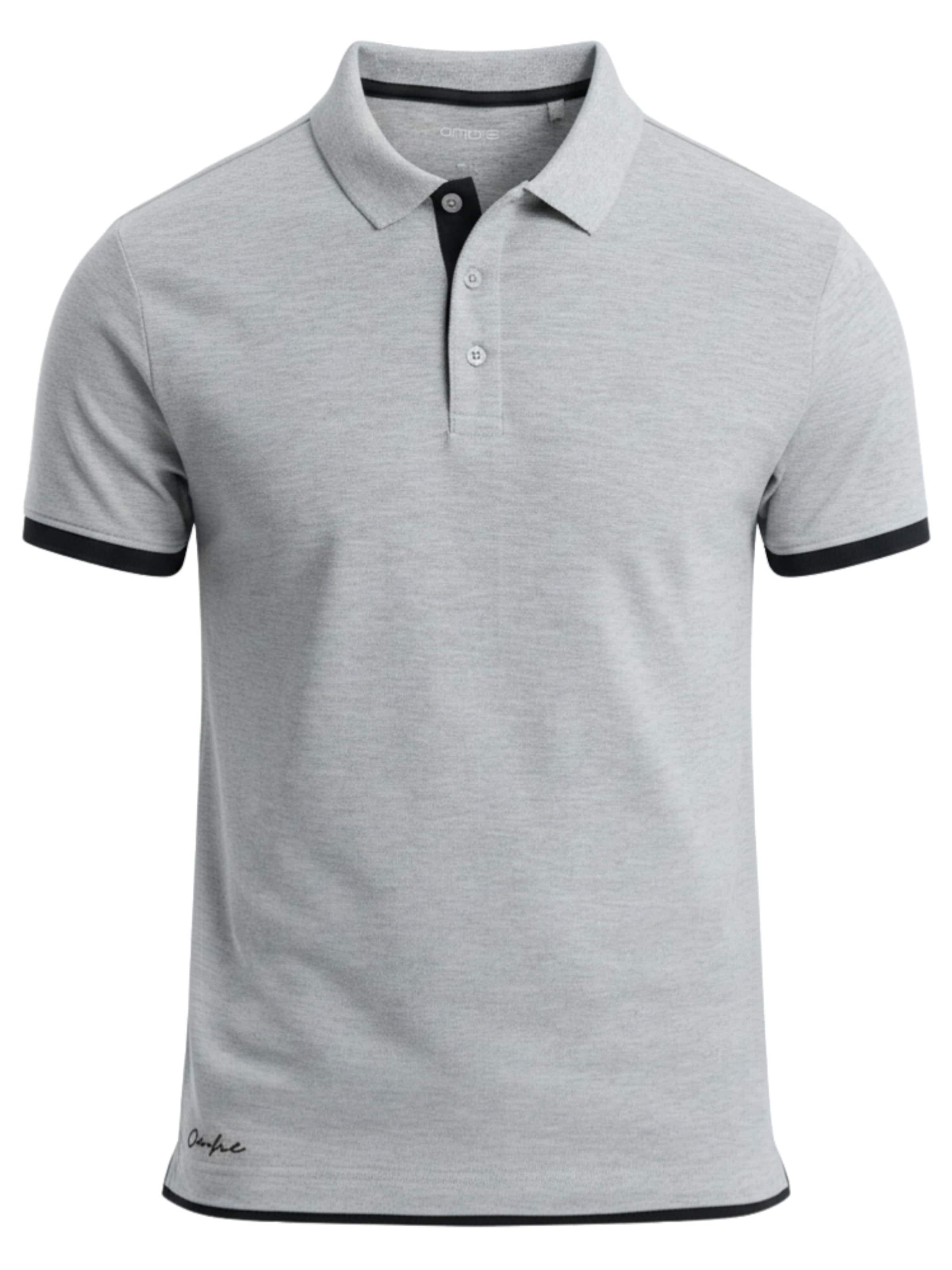 Ombre Поло в светло-сером цвете
Ombre Поло в светло-сером цвете