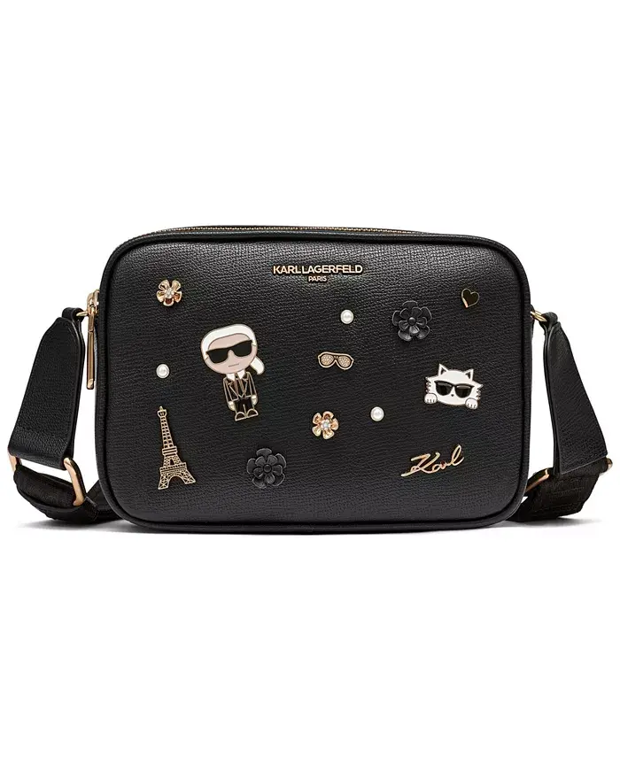 Сумка кроссбоди Maybelle с булавками KARL LAGERFELD PARIS, черный
Сумка кроссбоди Maybelle с булавками KARL LAGERFELD PARIS, черный