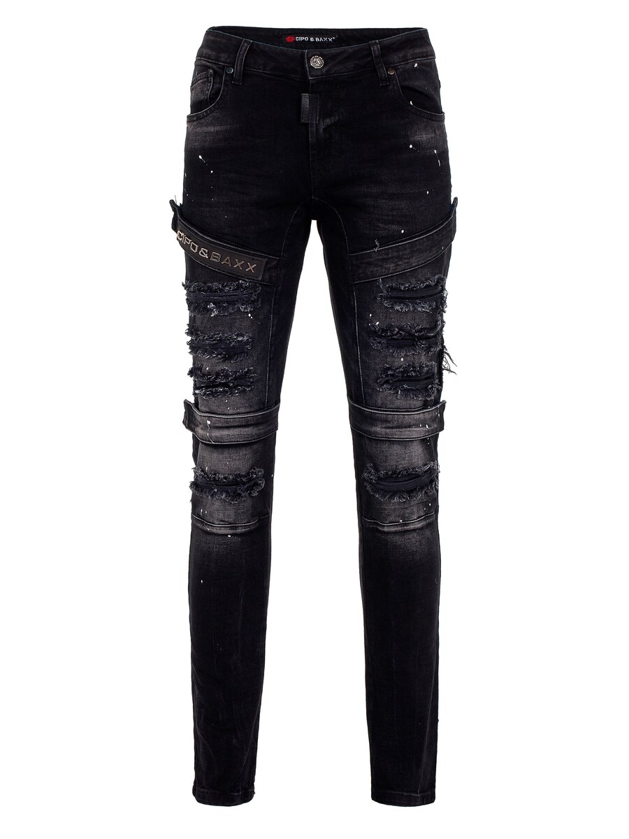 Узкие джинсы CIPO & BAXX, черный
Узкие джинсы CIPO & BAXX, черный