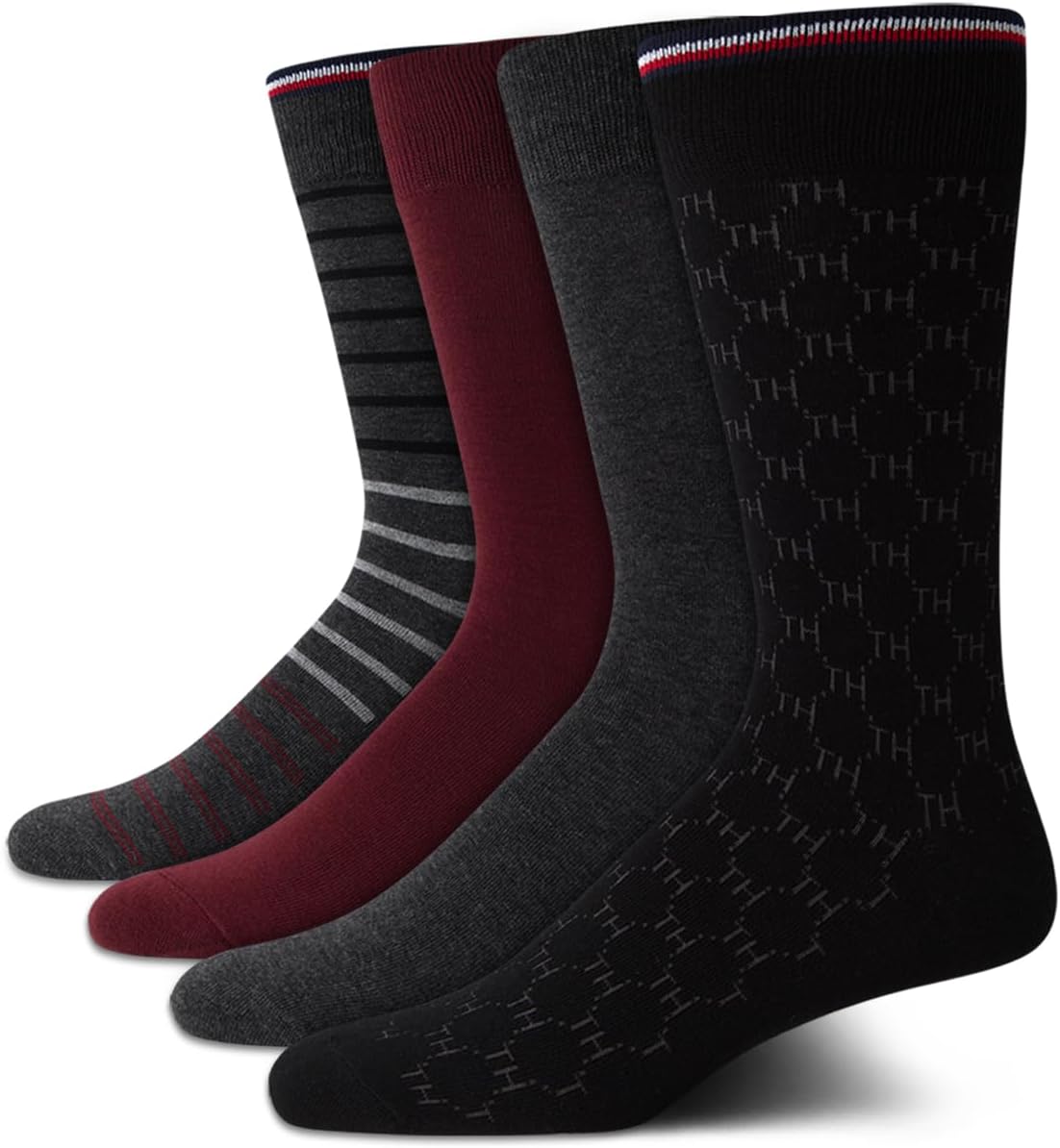 Мужские носки Tommy Hilfiger под пошив - 4 пары легких, мягких, из хлопковой смеси, носков - удобные, эластичные, для мужчин, Black Grey Assorted
Мужские носки Tommy Hilfiger под пошив - 4 пары легких, мягких, из хлопковой смеси, носков - удобные, эластичные, для мужчин, Black Grey Assorted