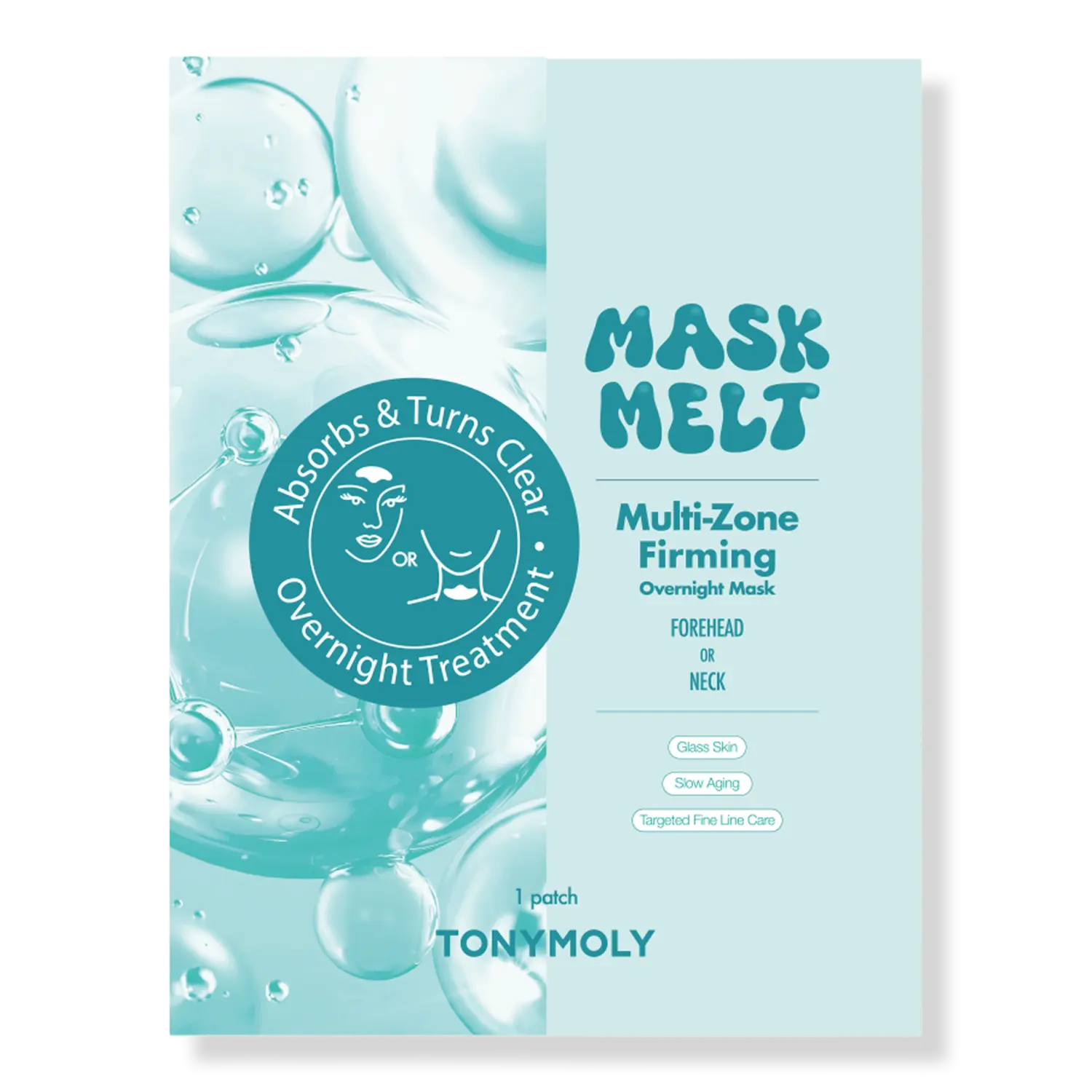 Маска для лица Mask Melt Multi-Zone для лба и шеи TONYMOLY
Маска для лица Mask Melt Multi-Zone для лба и шеи TONYMOLY