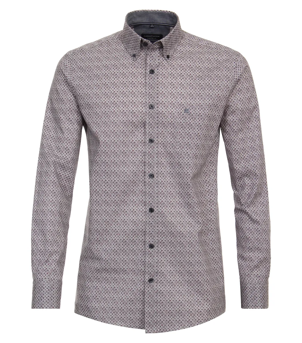 Рубашка CASAMODA с длинными рукавами "CASAMODA повседневная рубашка с принтом", красный
Рубашка CASAMODA с длинными рукавами "CASAMODA повседневная рубашка с принтом", красный