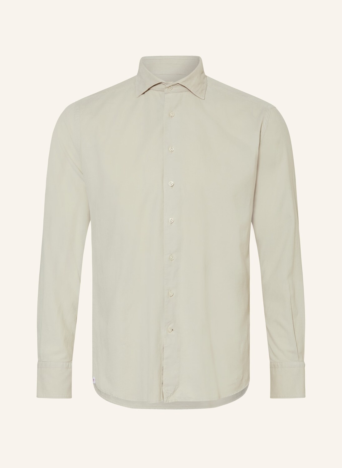 Вельветовая рубашка классического кроя Artigiano, бежевый
Вельветовая рубашка классического кроя Artigiano, бежевый