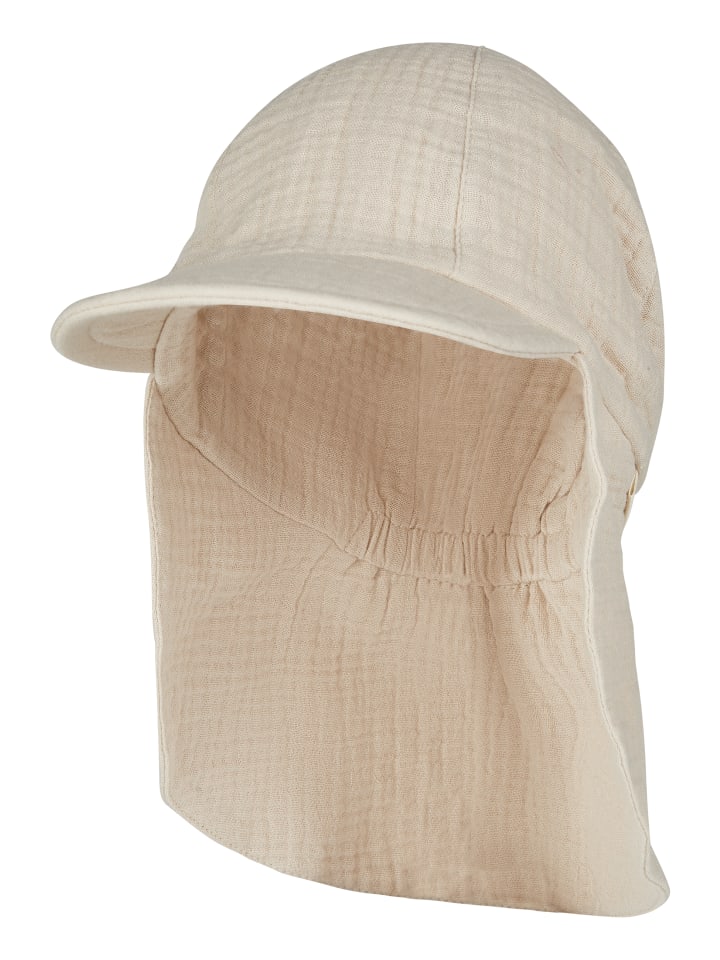 Sterntaler Шапка с козырьком и защитой шеи, бежевая, из муслина
Sterntaler Шапка с козырьком и защитой шеи, бежевая, из муслина