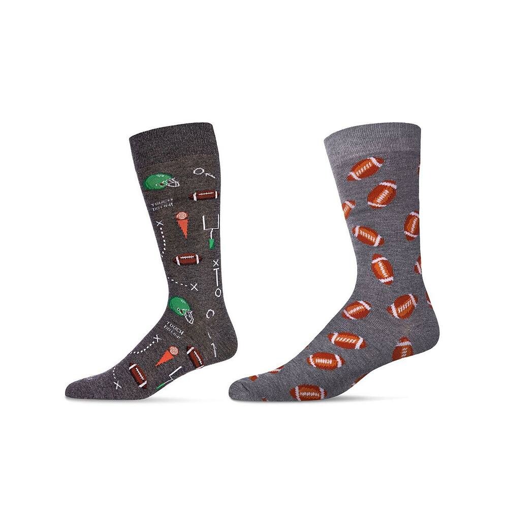 Мужской спортивный ассортимент из 2 пар MeMoi, цвет Charcoal Med Gray 
Мужской спортивный ассортимент из 2 пар MeMoi, цвет Charcoal Med Gray