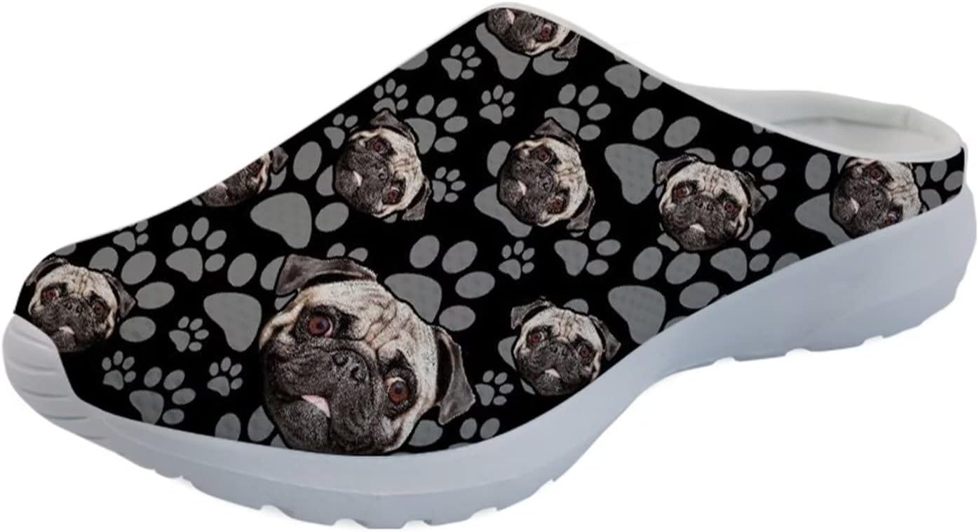 Садовые сабо Forchrinse с милым принтом лапок собак, нескользящие обувь для шеф-поваров, медсестер и врачей, сандалии для мужчин и женщин, Pug Dog Paw Print
Садовые сабо Forchrinse с милым принтом лапок собак, нескользящие обувь для шеф-поваров, медсестер и врачей, сандалии для мужчин и женщин, Pug Dog Paw Print