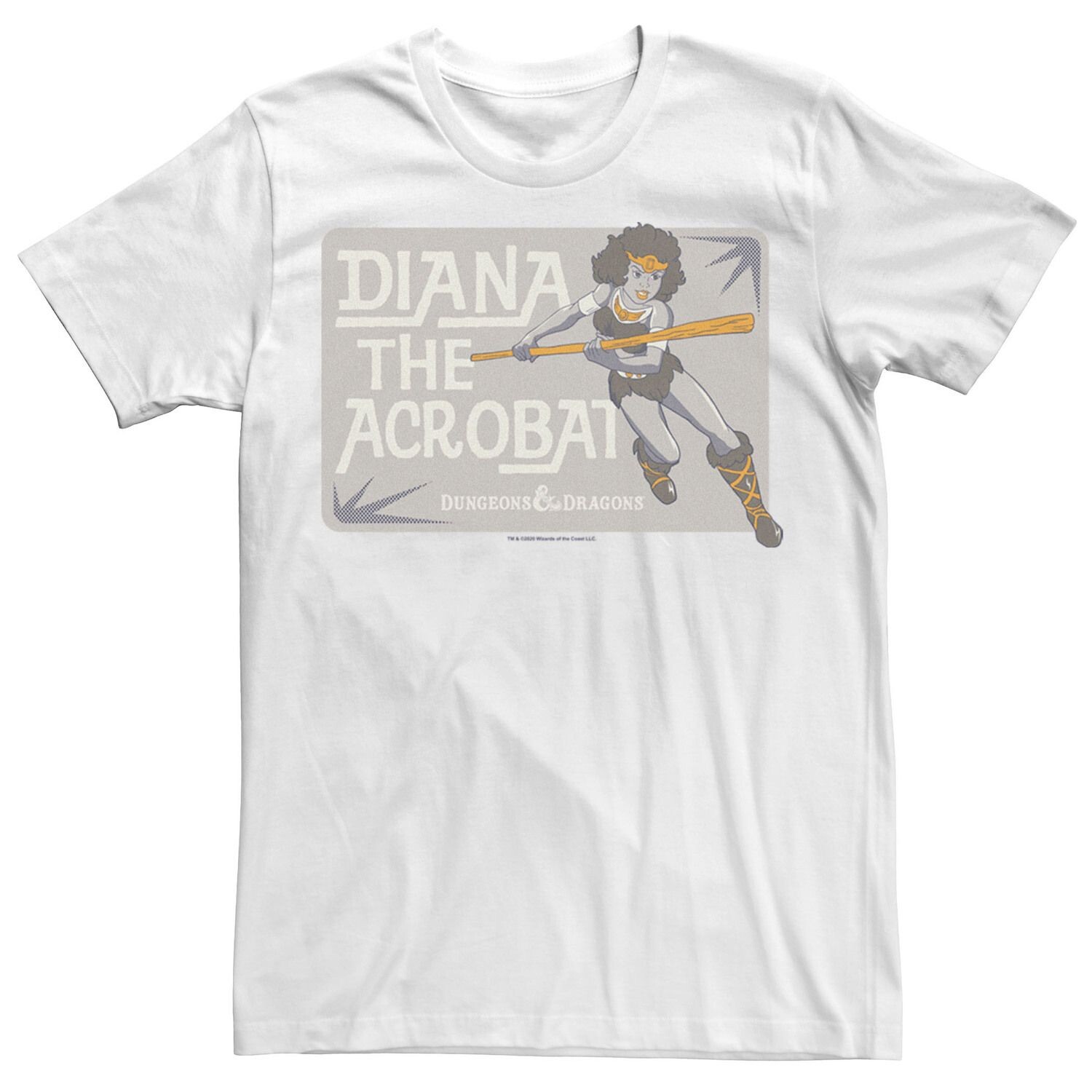 Мужская футболка Dungeons & Dragons Diana Acrobat Licensed Character
Мужская футболка Dungeons & Dragons Diana Acrobat Licensed Character