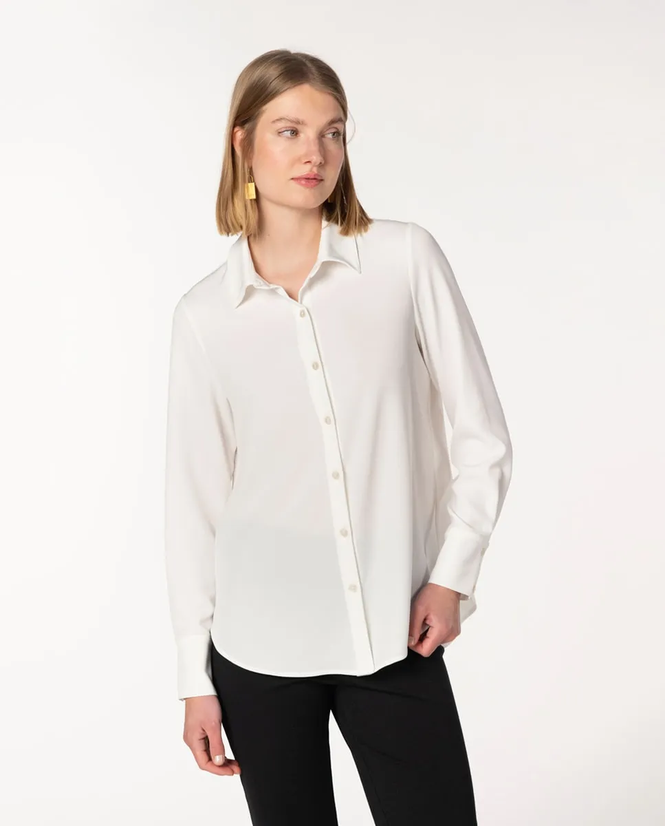 Женская классическая рубашка из матового твила с эластаном Naulover, светло-бежевый
Женская классическая рубашка из матового твила с эластаном Naulover, светло-бежевый