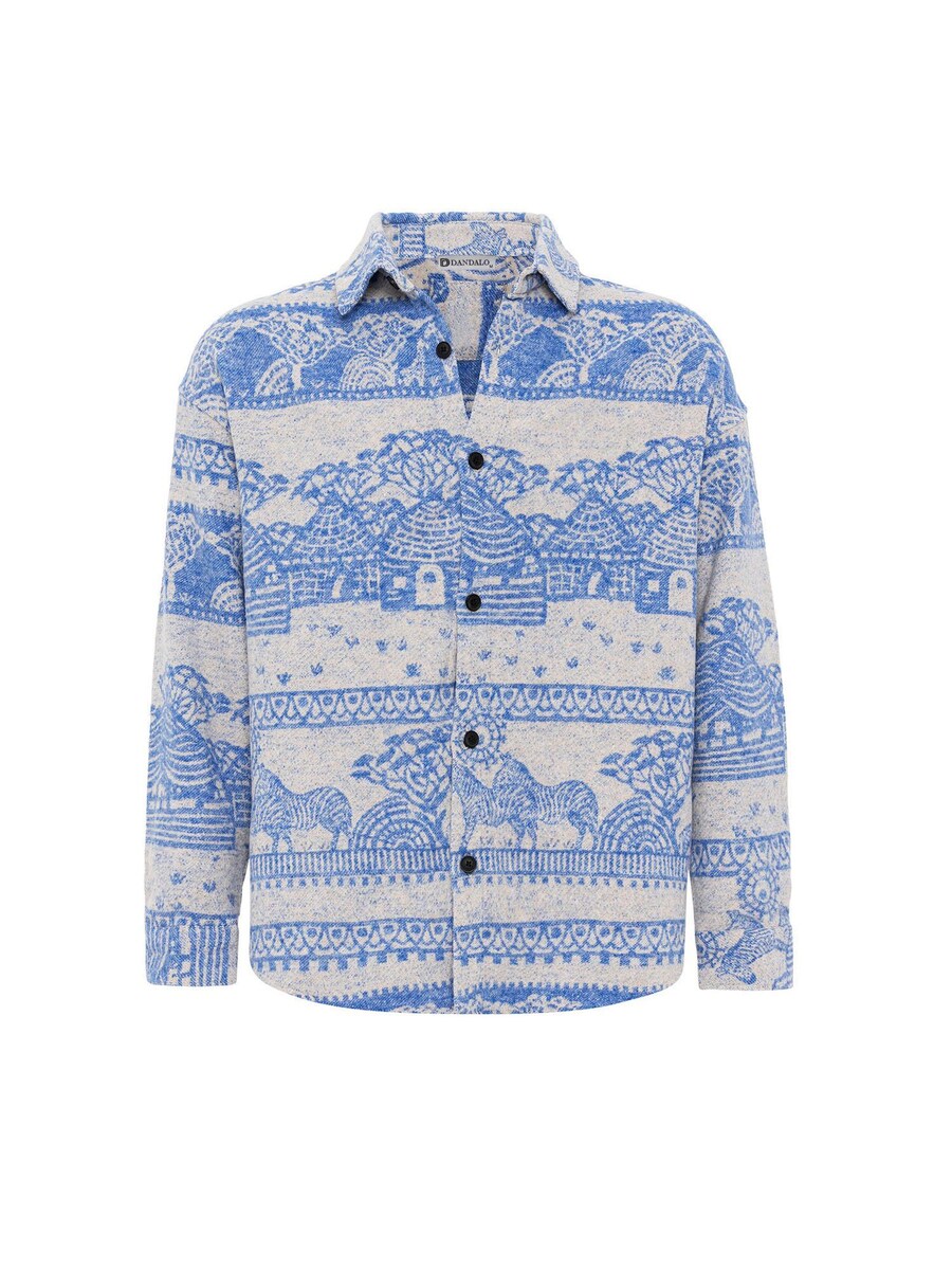 Удобная рубашка на пуговицах Dandalo, королевский синий
Удобная рубашка на пуговицах Dandalo, королевский синий