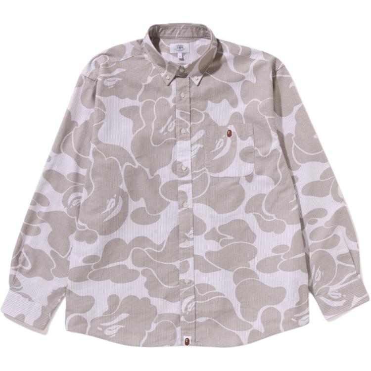 Рубашка Bape Stripe Camo Relaxed Fit A BATHING APE, бежевый
Рубашка Bape Stripe Camo Relaxed Fit A BATHING APE, бежевый