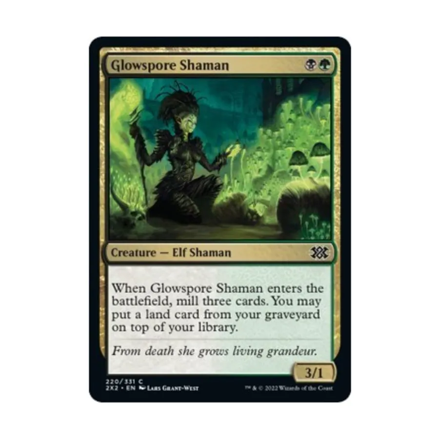 CCG Светоспоровый Шаман (С) (Фольга), MTG - Double Masters 2022
CCG Светоспоровый Шаман (С) (Фольга), MTG - Double Masters 2022