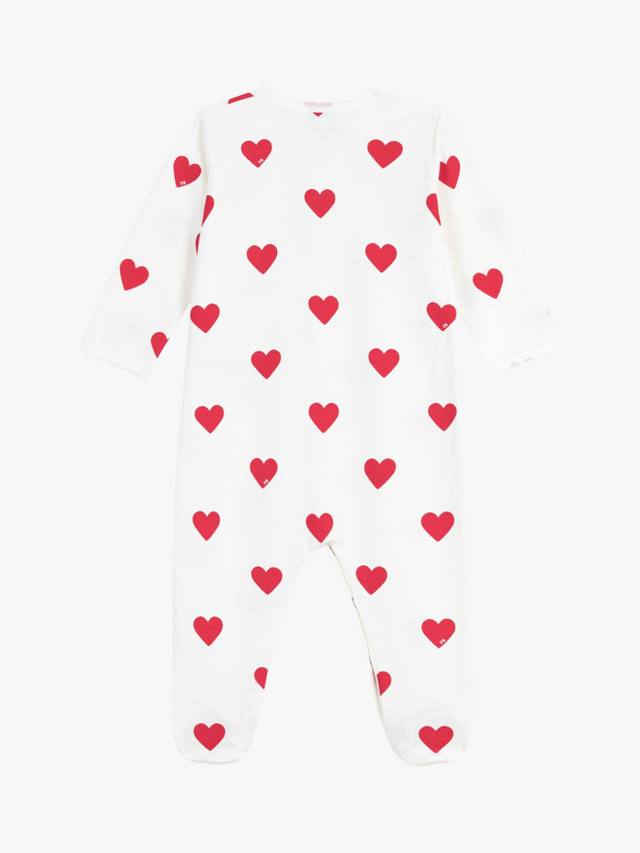 Детский боди-пижама из хлопкового флиса с принтом в виде сердечек Petit Bateau, Marshmallow/Terkuit
Детский боди-пижама из хлопкового флиса с принтом в виде сердечек Petit Bateau, Marshmallow/Terkuit