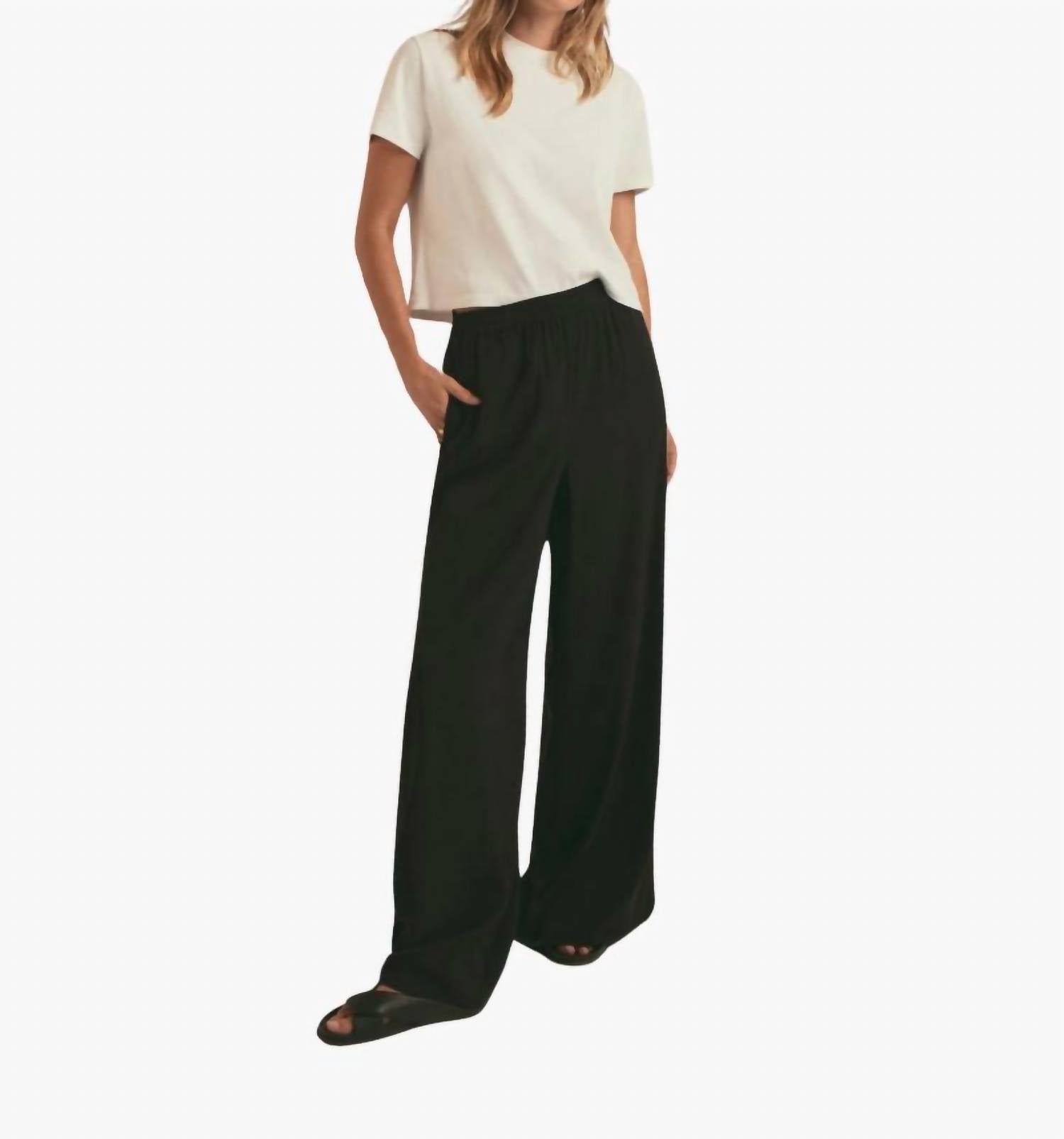 Летние брюки Friday черные Favorite Daughter
Летние брюки Friday черные Favorite Daughter