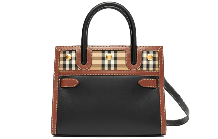 Burberry Кожаная мини-сумка с двумя ручками в винтажную клетку
Burberry Кожаная мини-сумка с двумя ручками в винтажную клетку