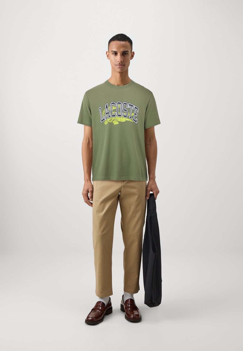 Футболка с принтом Lacoste, хаки
Футболка с принтом Lacoste, хаки