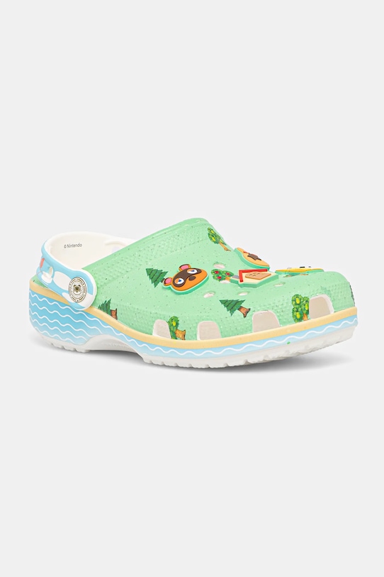 Детские шлепанцы CLASSIC ANIMAL CROSSING CLOG Crocs, зеленый
Детские шлепанцы CLASSIC ANIMAL CROSSING CLOG Crocs, зеленый