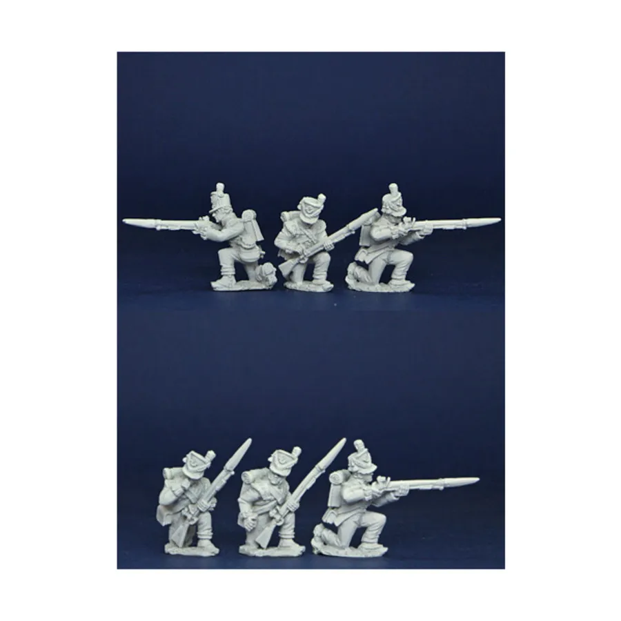 Смешанная британская легкая рота в Бельгийском Шако, с колен, стрельба/зарядка, Napoleonics - British (28mm) (Front Rank Miniatures)
Смешанная британская легкая рота в Бельгийском Шако, с колен, стрельба/зарядка, Napoleonics - British (28mm) (Front Rank Miniatures)
