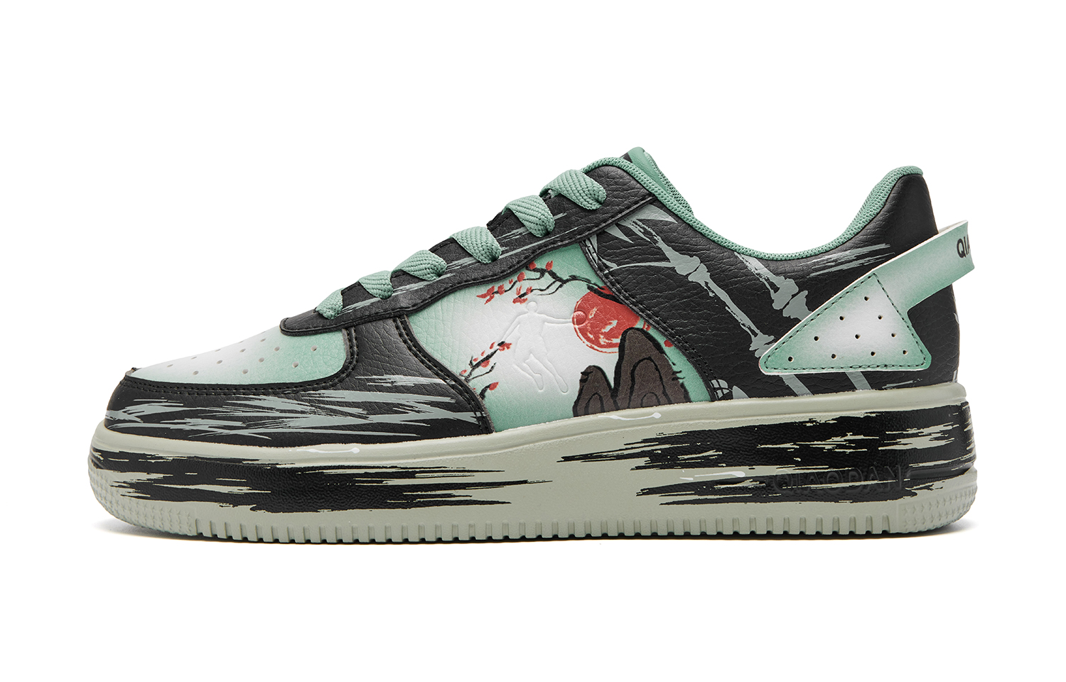 QIAODAN Кроссовки Coverage Balance с низким верхом, устойчивые к истиранию и скольжению, мужские, черно-зеленые
QIAODAN Кроссовки Coverage Balance с низким верхом, устойчивые к истиранию и скольжению, мужские, черно-зеленые