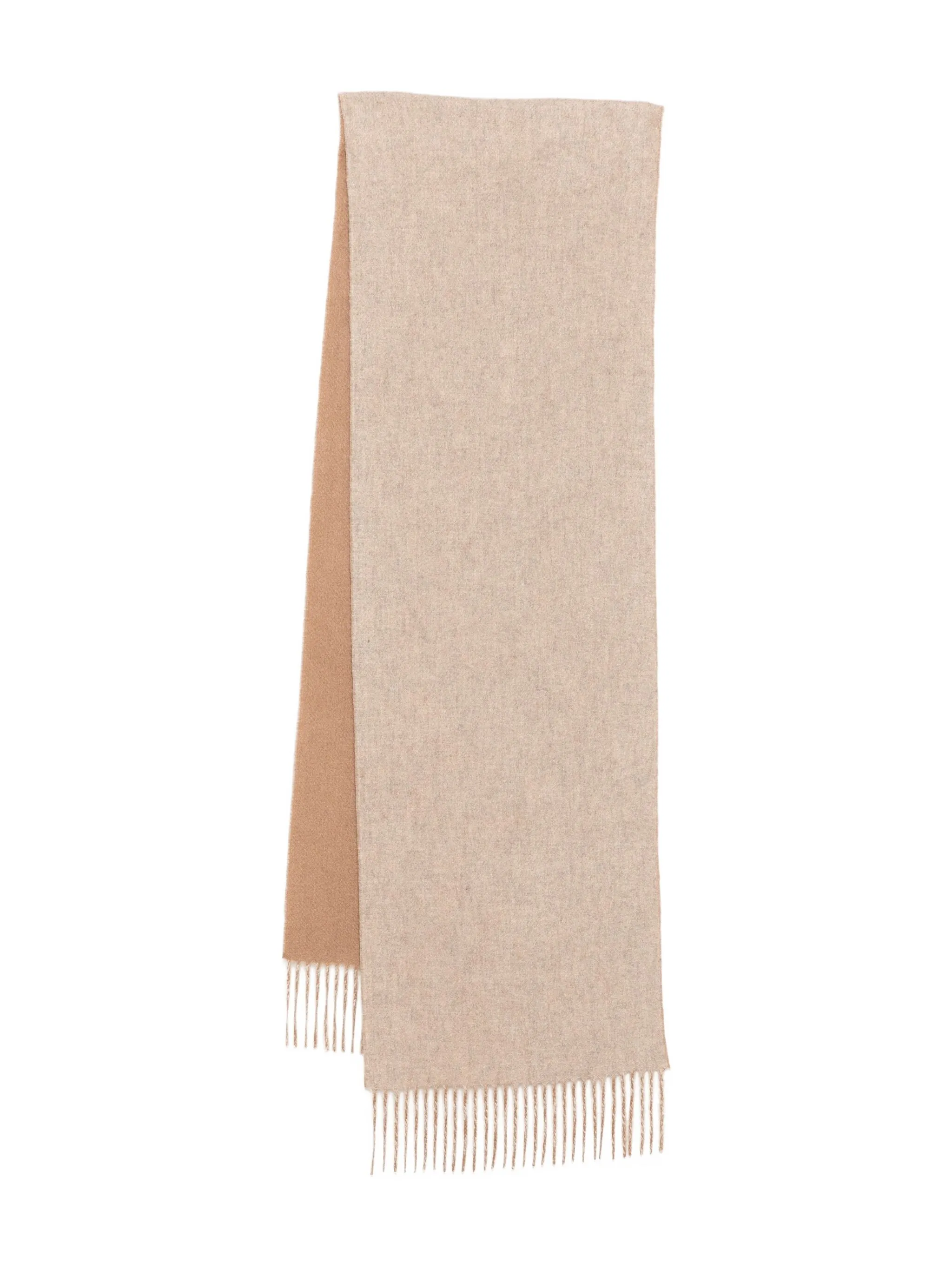 Двусторонний шарф N.Peal, бежево-коричневый
Двусторонний шарф N.Peal, бежево-коричневый