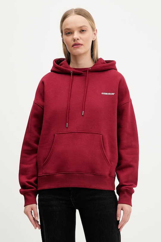 Толстовка Guess Jeans, бордовый
Толстовка Guess Jeans, бордовый