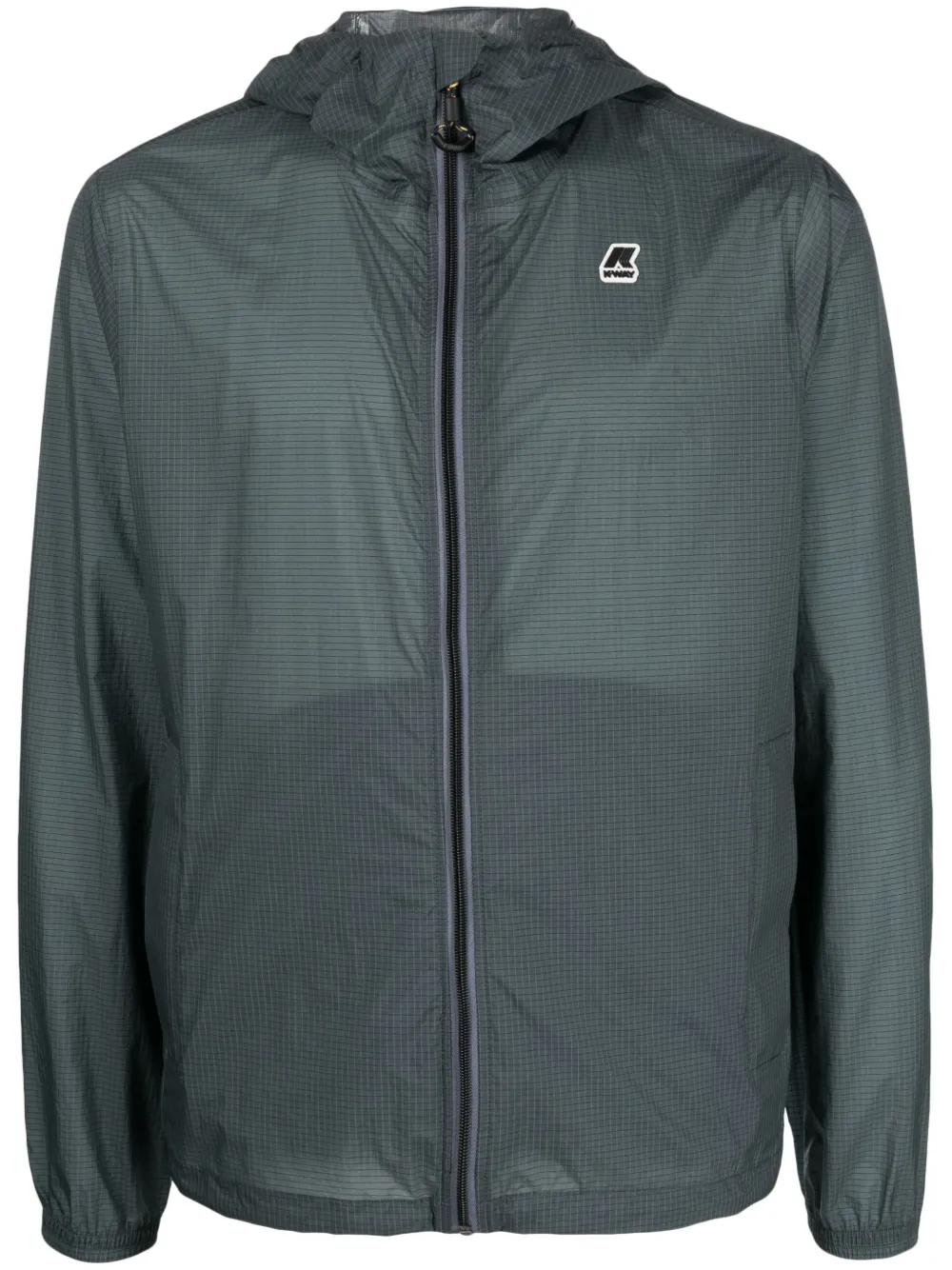 Куртка с капюшоном и нашивкой-логотипом K-Way, серый
Куртка с капюшоном и нашивкой-логотипом K-Way, серый