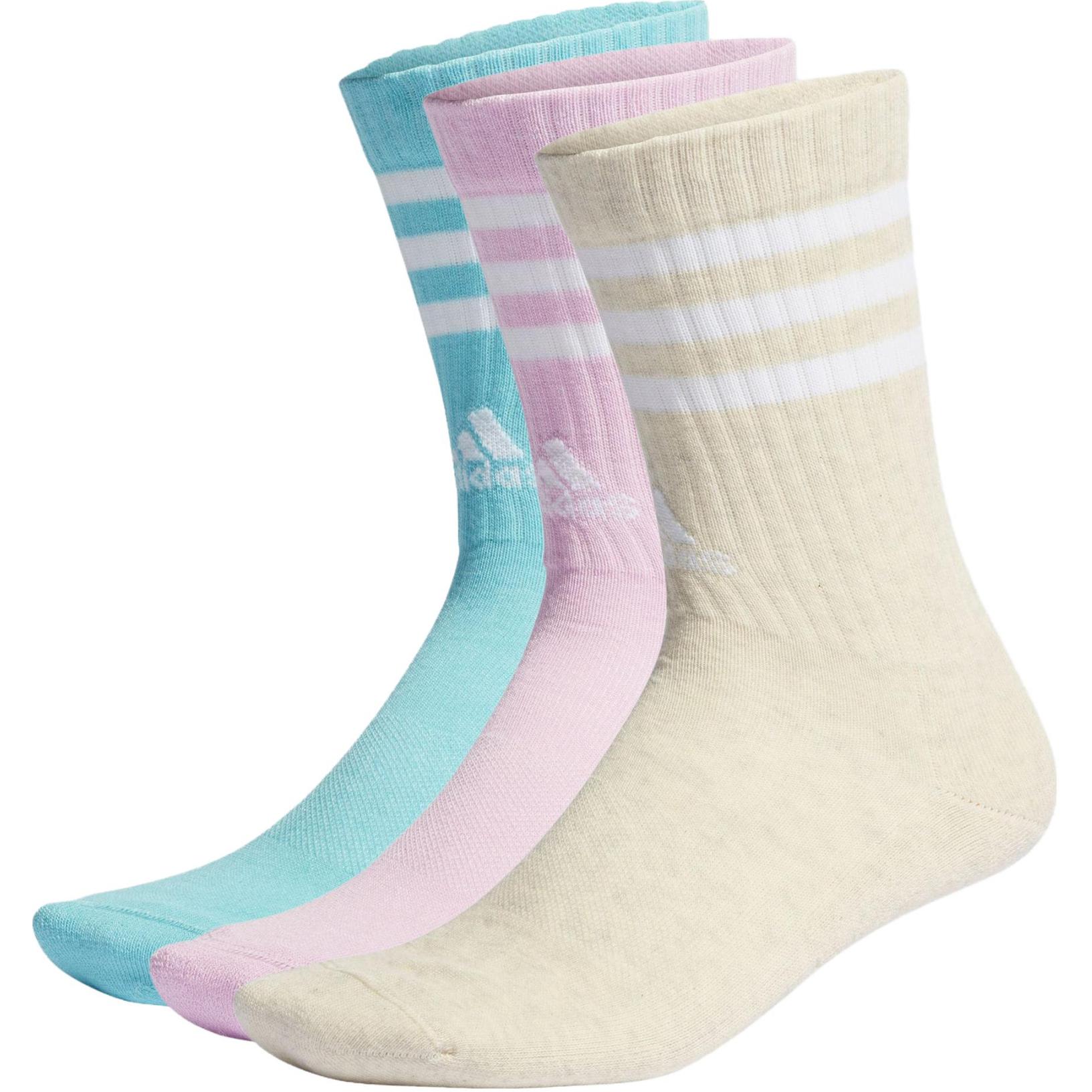 Унисекс носки до середины икры Adidas, 3 пары (Нефритовый белый+Благословенный светло-фиолетовый+Хрустальный синий) 
Унисекс носки до середины икры Adidas, 3 пары (Нефритовый белый+Благословенный светло-фиолетовый+Хрустальный синий)