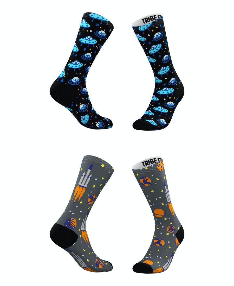 Мужские и женские синие носки Blastoff, комплект из 2 штук Tribe Socks, Assorted Pre-Pack
Мужские и женские синие носки Blastoff, комплект из 2 штук Tribe Socks, Assorted Pre-Pack