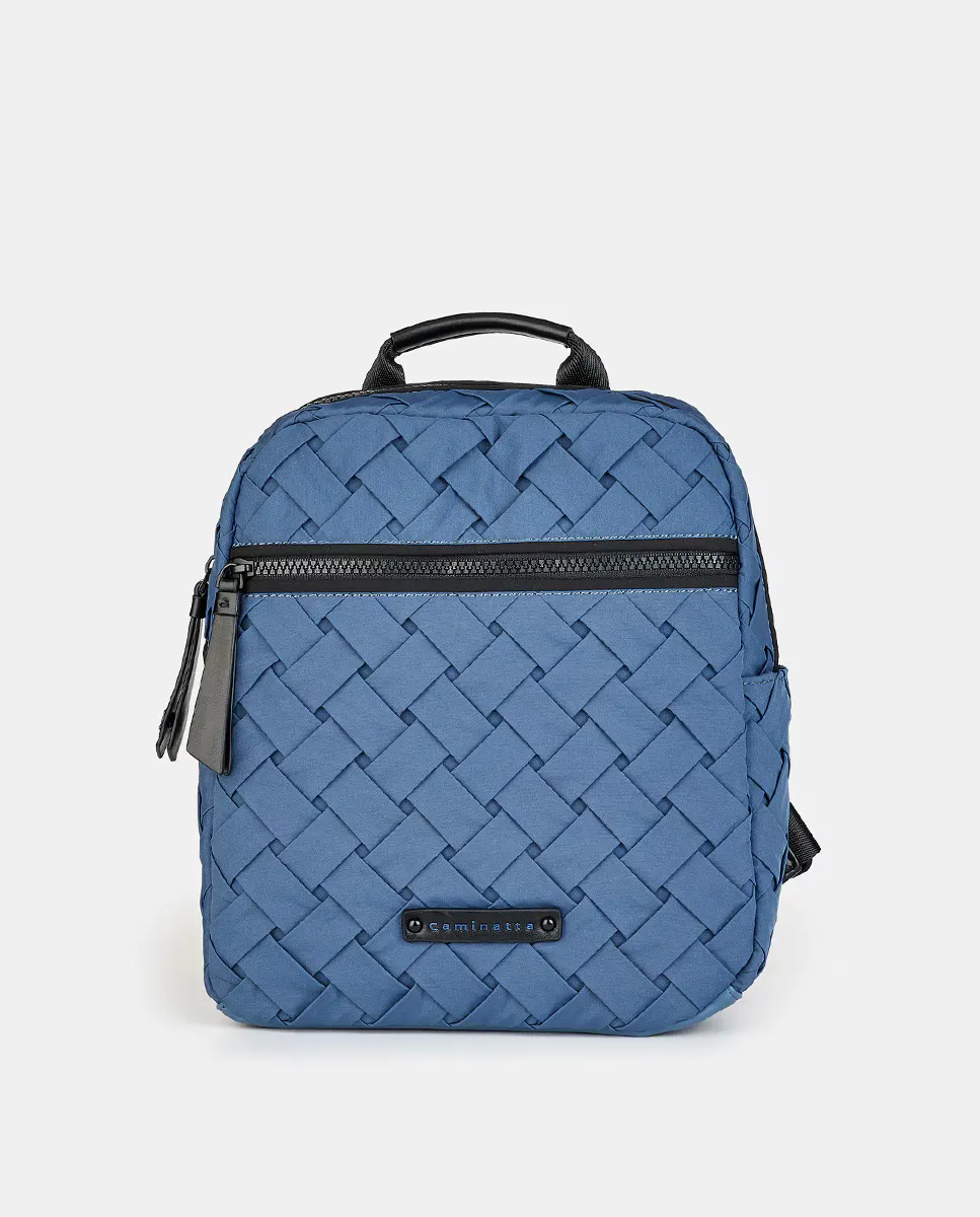 Рюкзак горчичного цвета Caminatta, синий 
Рюкзак горчичного цвета Caminatta, синий