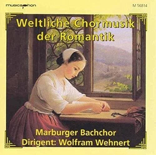 CD диск Wehnert: Weltliche Chormusik Der Romant
CD диск Wehnert: Weltliche Chormusik Der Romant