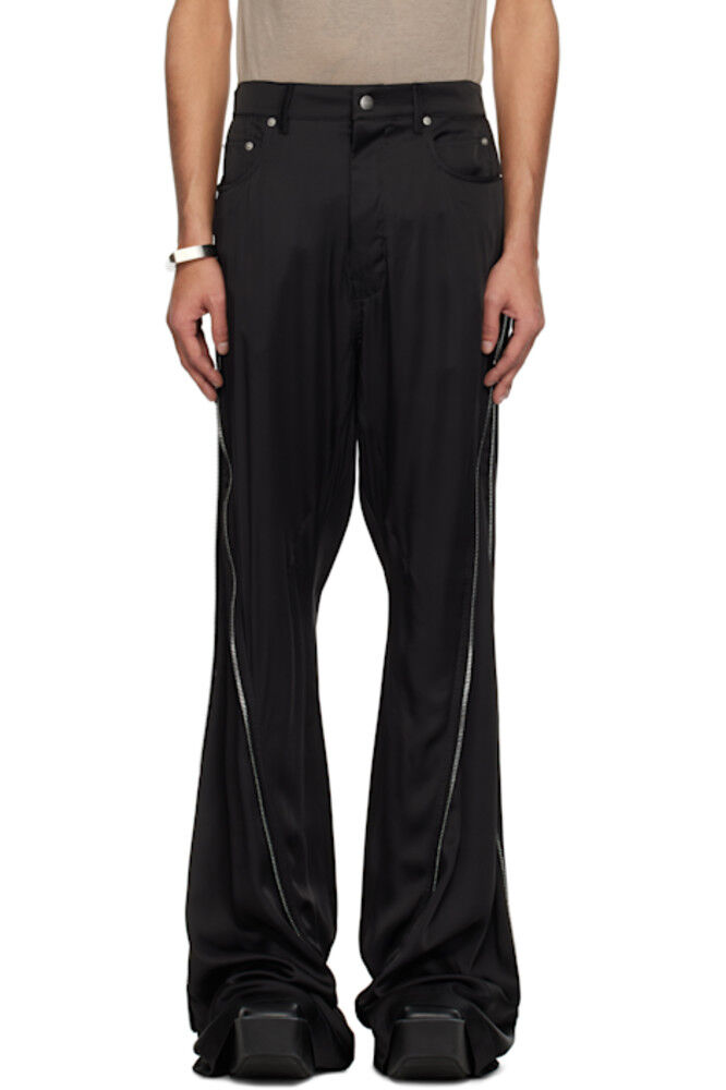 Черные брюки Hollywood Bolan Banana Rick Owens
Черные брюки Hollywood Bolan Banana Rick Owens