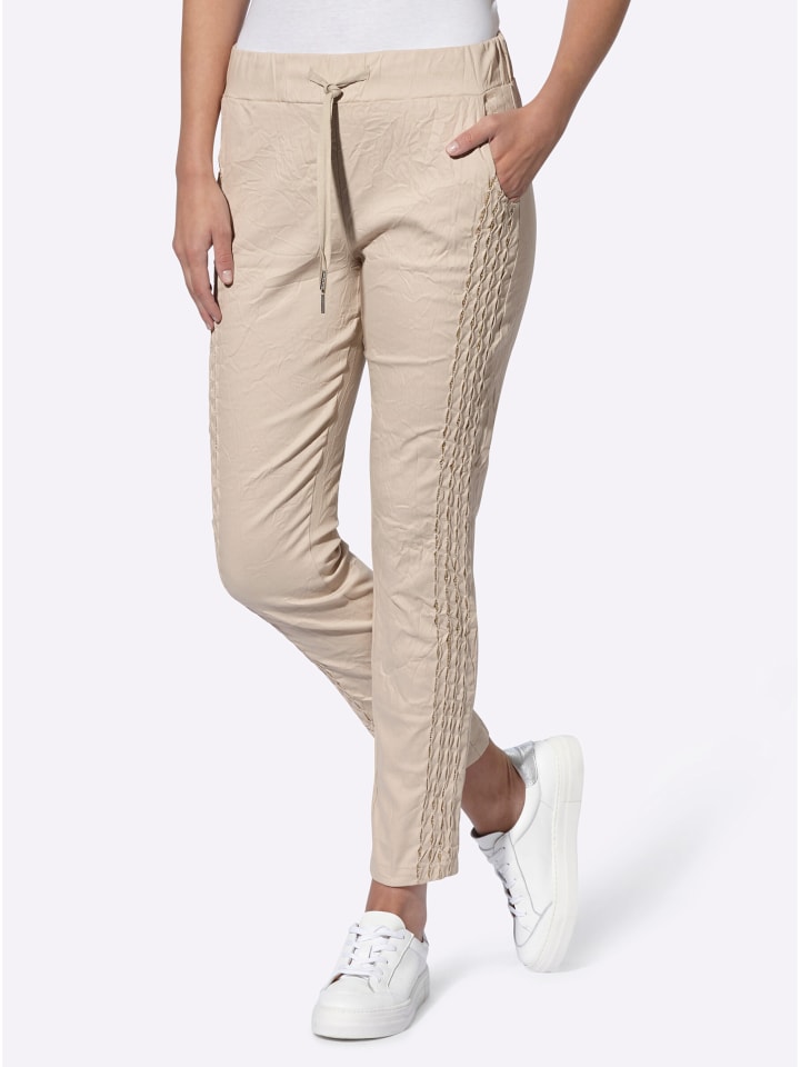 Тканевые брюки Heine, песочный
Тканевые брюки Heine, песочный