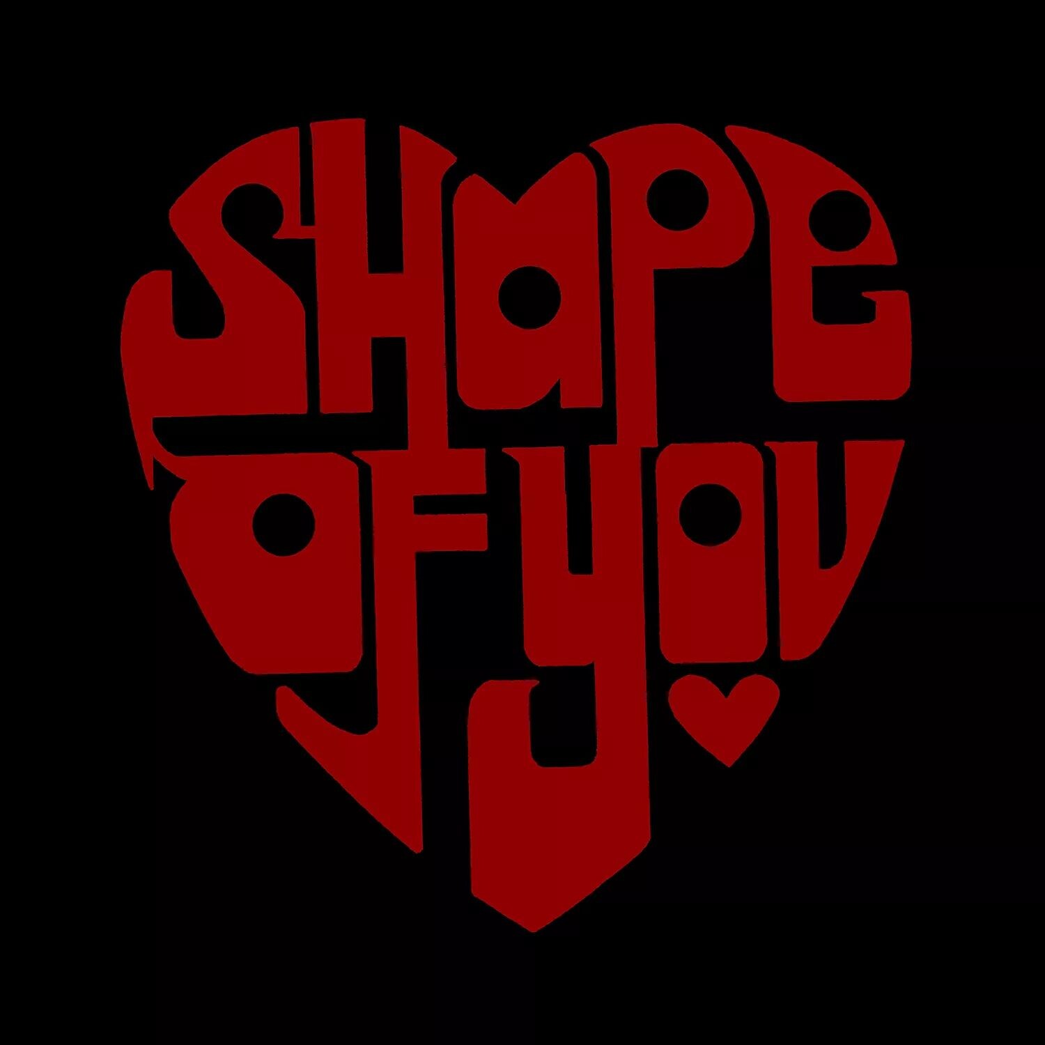 Shape Of You — мужская футболка с рисунком Word Art LA Pop Art, серый
Shape Of You — мужская футболка с рисунком Word Art LA Pop Art, серый