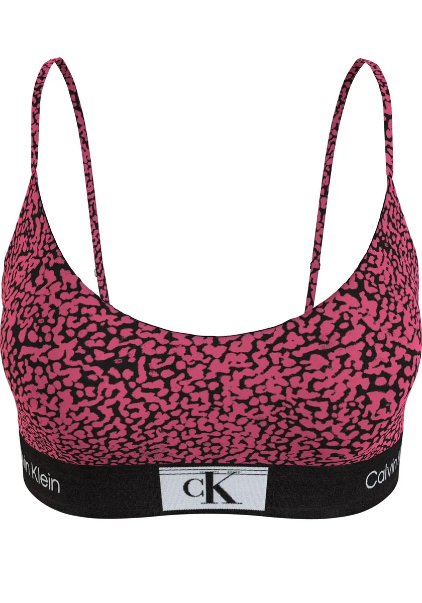 Бюстгальтер без косточек Calvin Klein Underwear "UNLINED BRALETTE" со спортивным эластичным поясом, фуксия
Бюстгальтер без косточек Calvin Klein Underwear "UNLINED BRALETTE" со спортивным эластичным поясом, фуксия