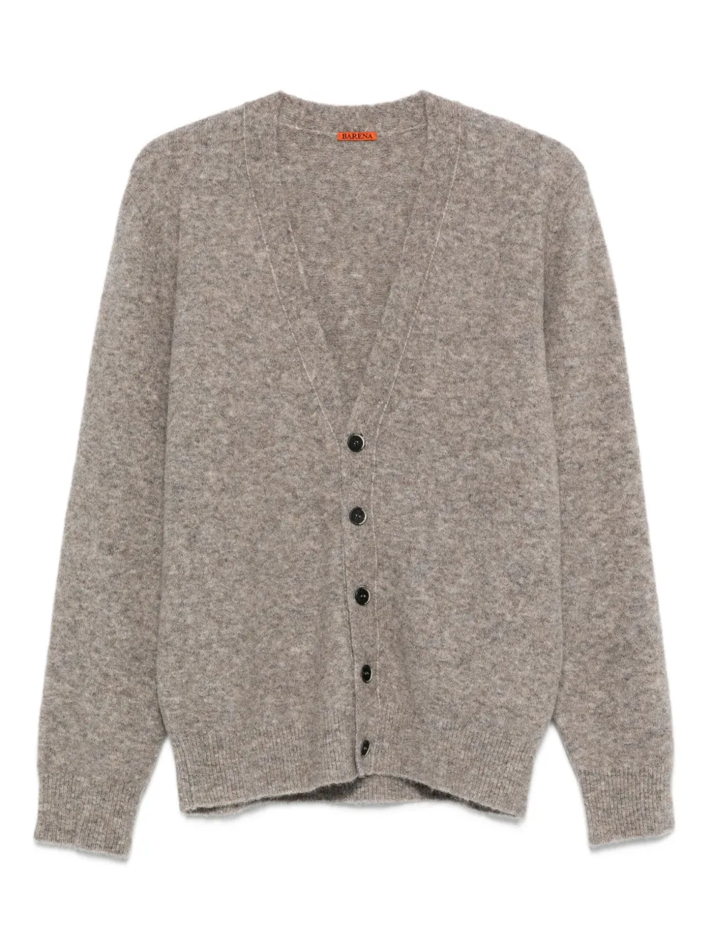 Кардиган с V-образным вырезом Barena, коричневый
Кардиган с V-образным вырезом Barena, коричневый