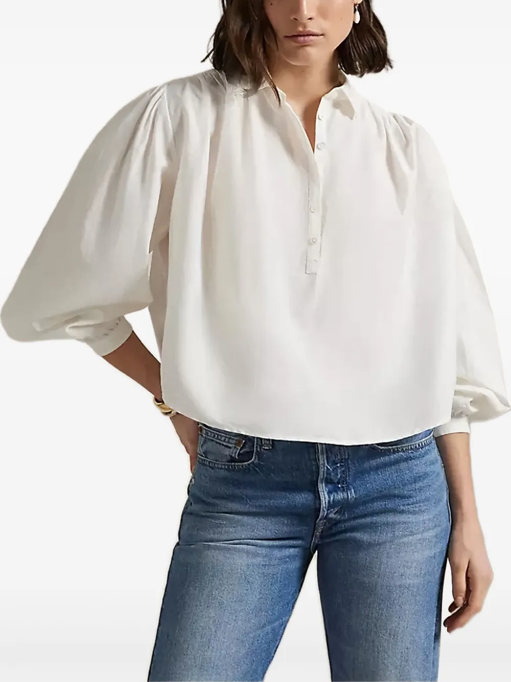 Блузка с рукавами-буфами Polo Ralph Lauren
Блузка с рукавами-буфами Polo Ralph Lauren