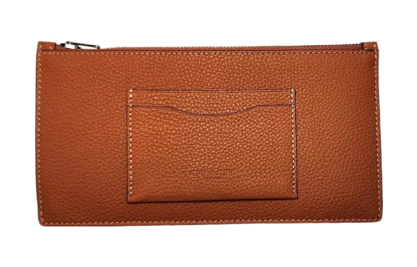 Кошелек-монетница из полированной галечной кожи малый женский caramel COACH
Кошелек-монетница из полированной галечной кожи малый женский caramel COACH