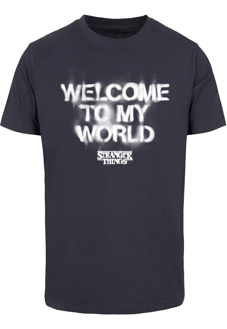 Классическая футболка ABSOLUTE CULT Shirt Stranger Things - Welcome To My World, темно-синий
Классическая футболка ABSOLUTE CULT Shirt Stranger Things - Welcome To My World, темно-синий