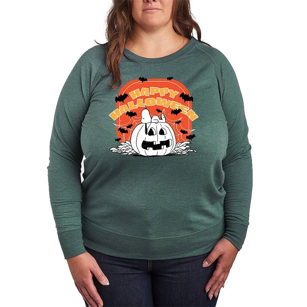 Легкий свитшот из френч-терри большого размера Peanuts Snoopy Happy Halloween Licensed Character, цвет Heather Green
Легкий свитшот из френч-терри большого размера Peanuts Snoopy Happy Halloween Licensed Character, цвет Heather Green