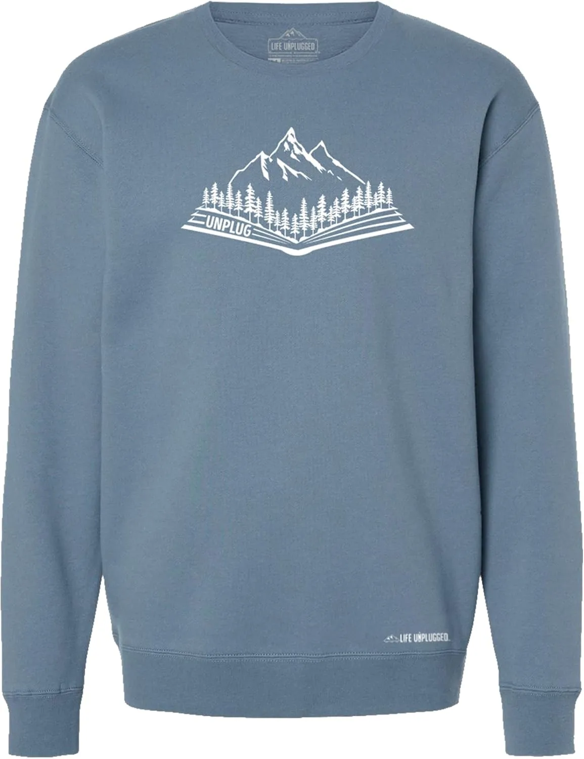 Толстовка Open Book с горным пейзажем Life Unplugged
Толстовка Open Book с горным пейзажем Life Unplugged