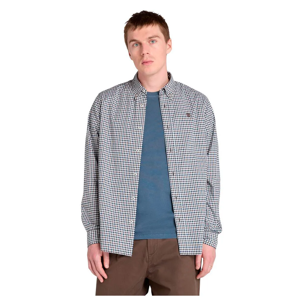 Рубашка с длинным рукавом Timberland Stretch Poplin Gingham, серый
Рубашка с длинным рукавом Timberland Stretch Poplin Gingham, серый