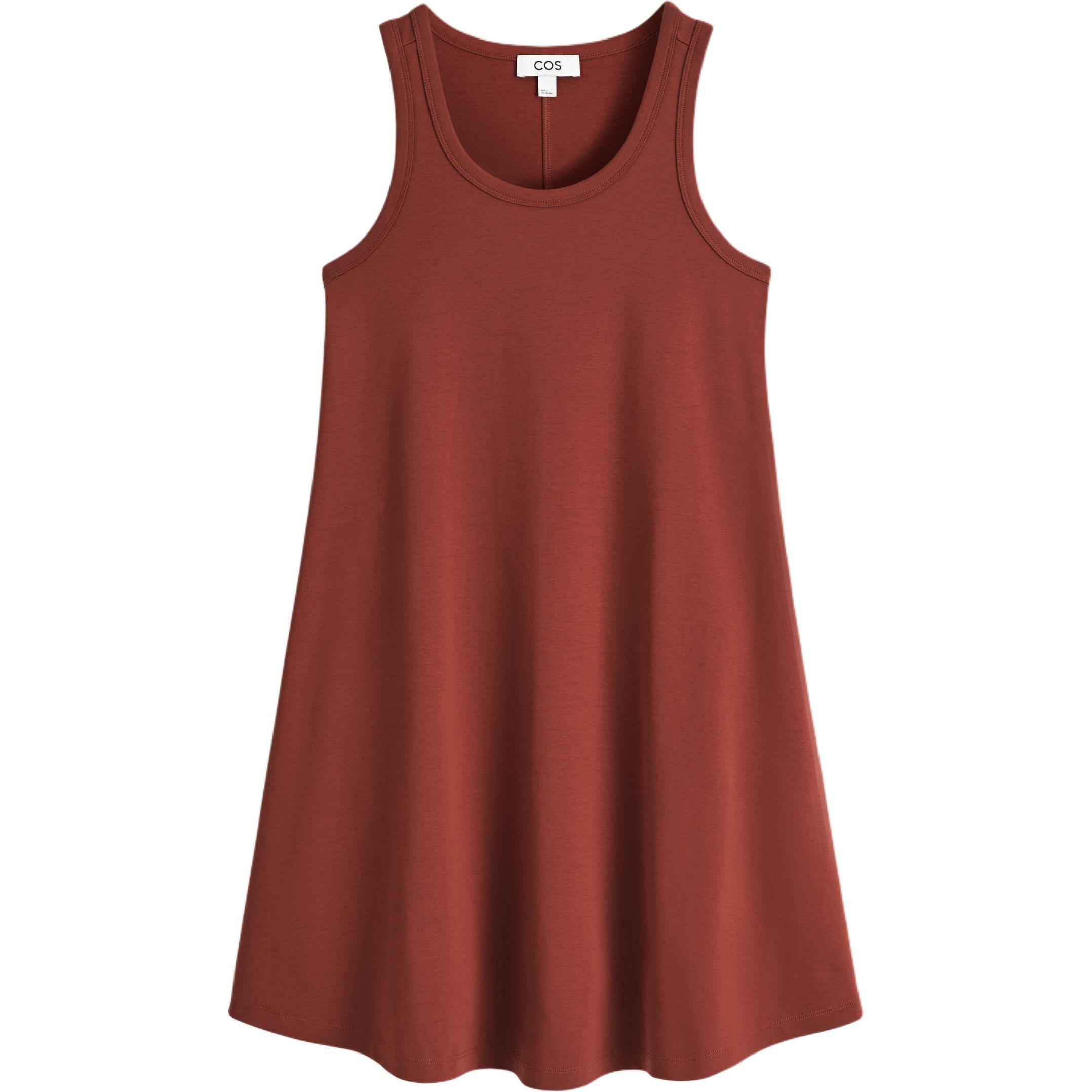COS Женское платье без рукавов темно-красное
COS Женское платье без рукавов темно-красное