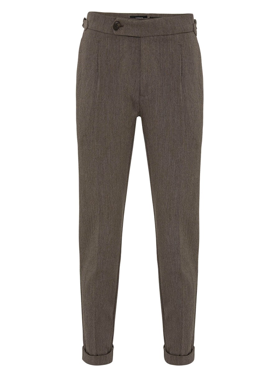 Обычные брюки со складками спереди Antioch Nikolaus, коричневый
Обычные брюки со складками спереди Antioch Nikolaus, коричневый