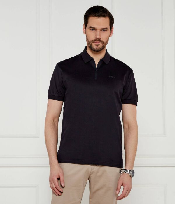 Рубашка поло Regular fit Boss Green, черный
Рубашка поло Regular fit Boss Green, черный