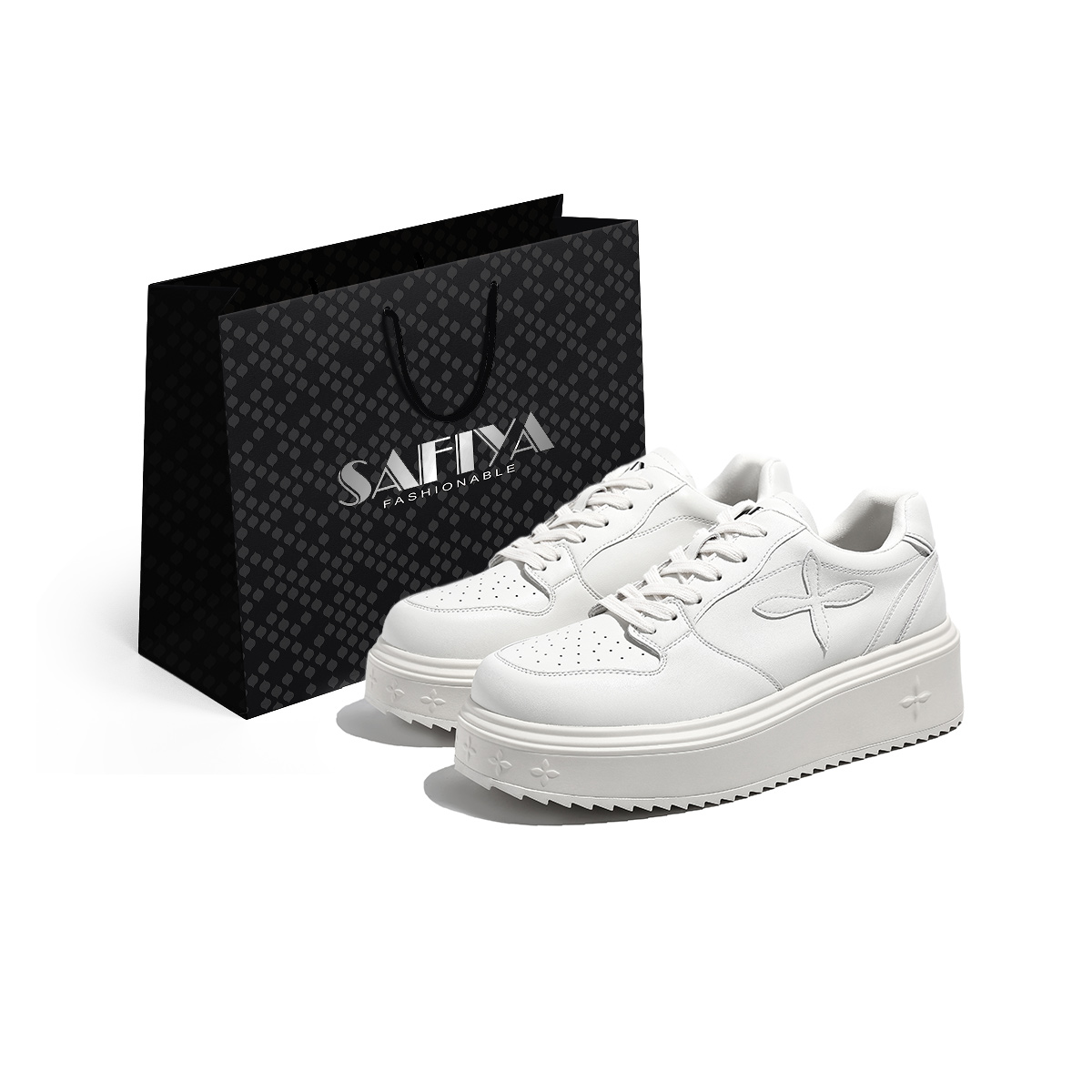 Низкие кроссовки для скейтбординга, увеличивающие рост, 5,7 см, мужские, цвета экрю SAFIYA, Ecru
Низкие кроссовки для скейтбординга, увеличивающие рост, 5,7 см, мужские, цвета экрю SAFIYA, Ecru