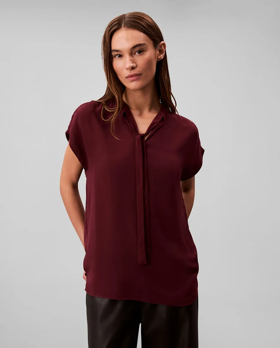 Женская шифоновая блузка Calvin Klein, бордовый
Женская шифоновая блузка Calvin Klein, бордовый