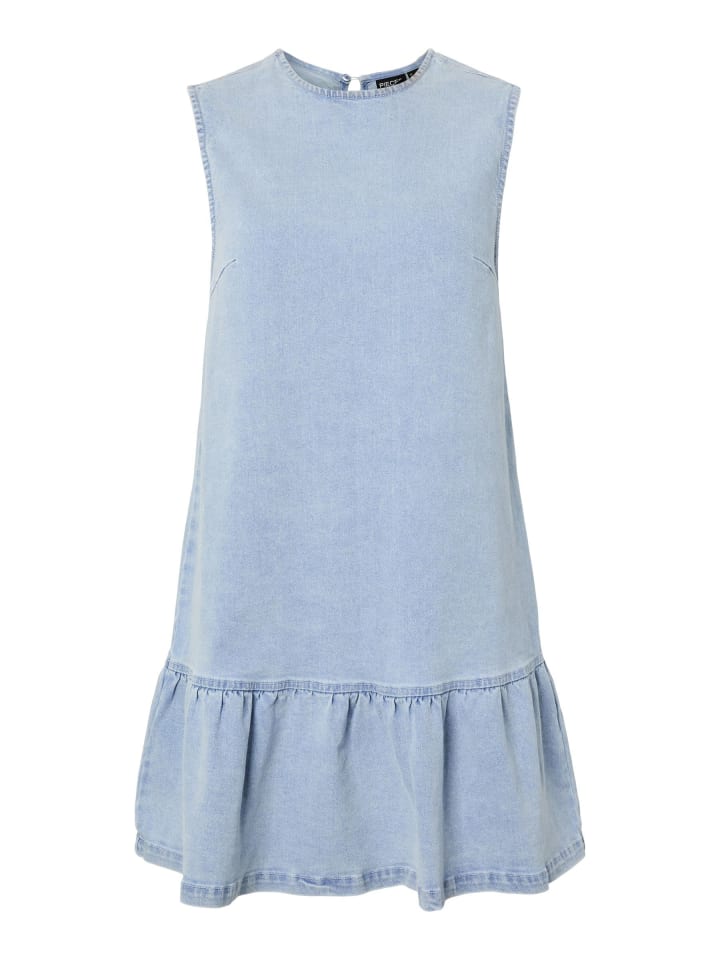 Платье до колена Pieces, светло-синий деним
Платье до колена Pieces, светло-синий деним