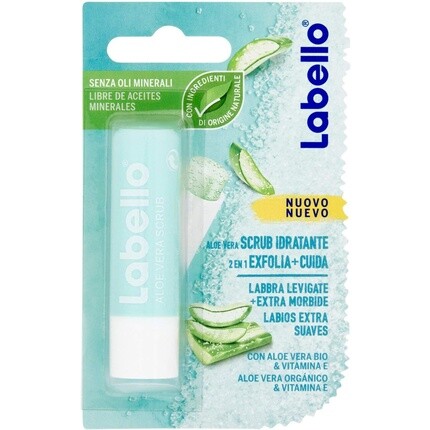 Увлажняющий скраб-бальзам для губ с алоэ вера Labello
Увлажняющий скраб-бальзам для губ с алоэ вера Labello