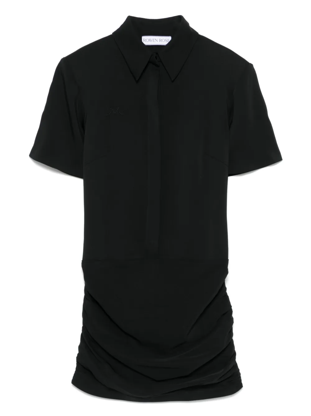 Платье мини с драпировкой Rowen Rose, черный
Платье мини с драпировкой Rowen Rose, черный