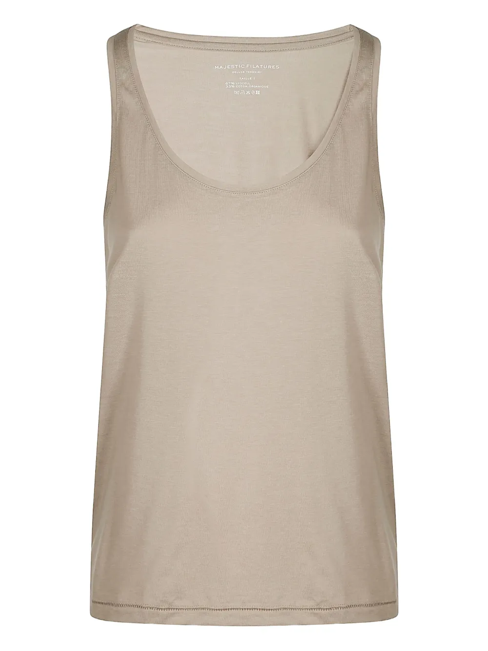 Топ с U-образным вырезом Majestic Filatures, коричневый
Топ с U-образным вырезом Majestic Filatures, коричневый